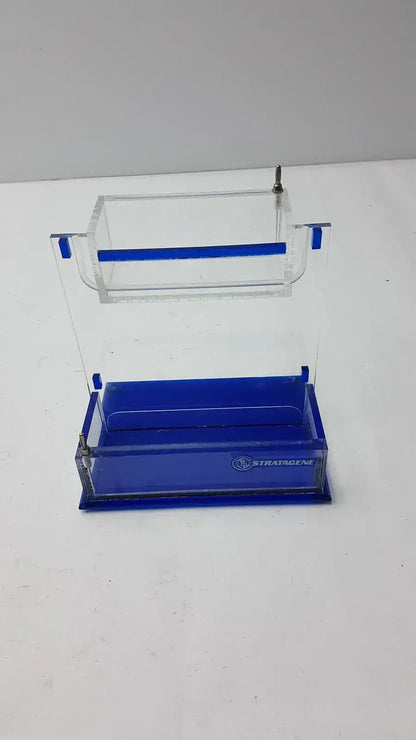 Stratagene Dental Blue and Clear Color Box Lab Storage Box, second-hand product photo 7