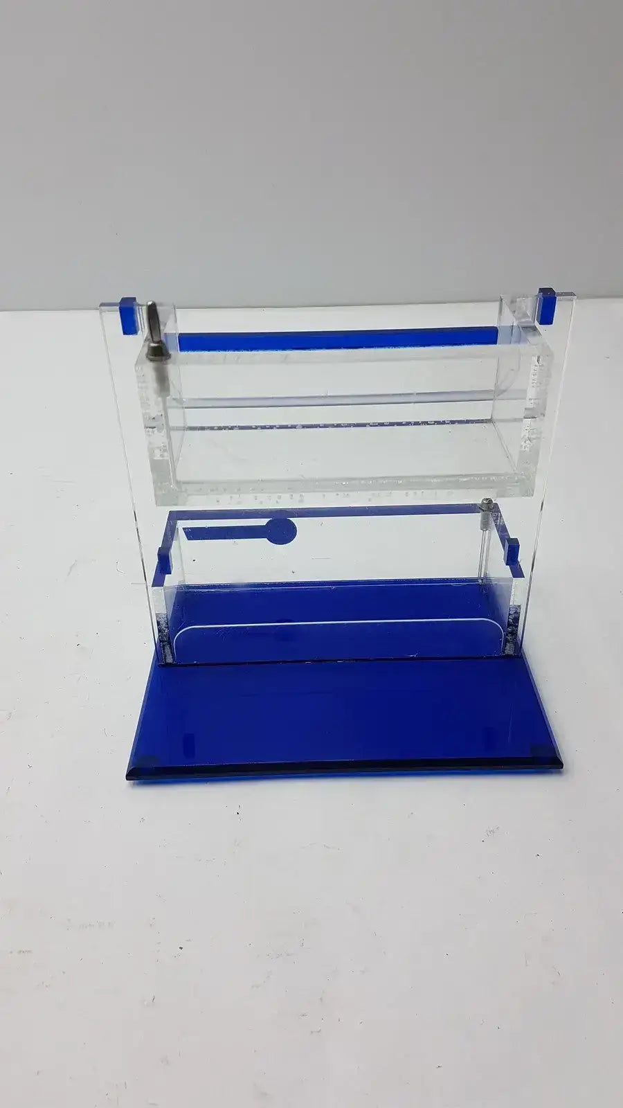 Stratagene Dental Blue and Clear Color Box Lab Storage Box, second-hand product photo 3