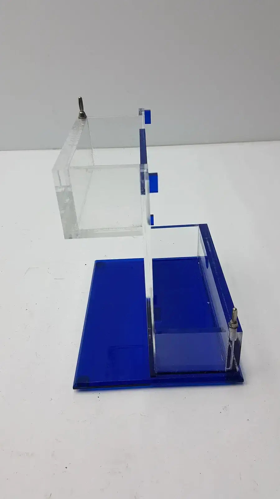 Stratagene Dental Blue and Clear Color Box Lab Storage Box, second-hand product photo 4
