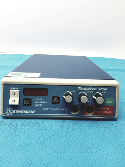 Stratagene Feather Volt 3000 Electrophoresis Power Supply Electrophoresis Power Supply, second-hand product photo 4