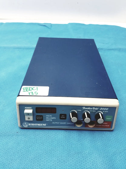 Stratagene Feather Volt 3000 Electrophoresis Power Supply Electrophoresis Power Supply, second-hand product photo 1