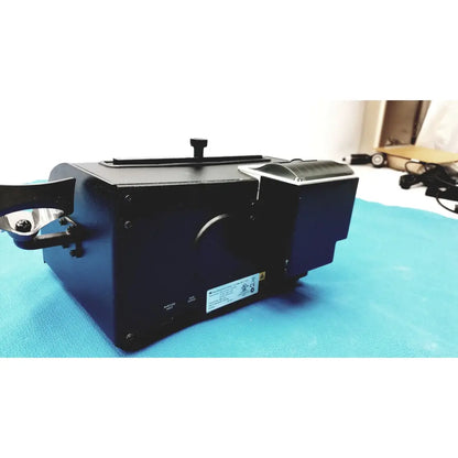 Black rectangular streck esr-auto plus 506 sedimentation rate analyzer with metallic silver side component and small panel