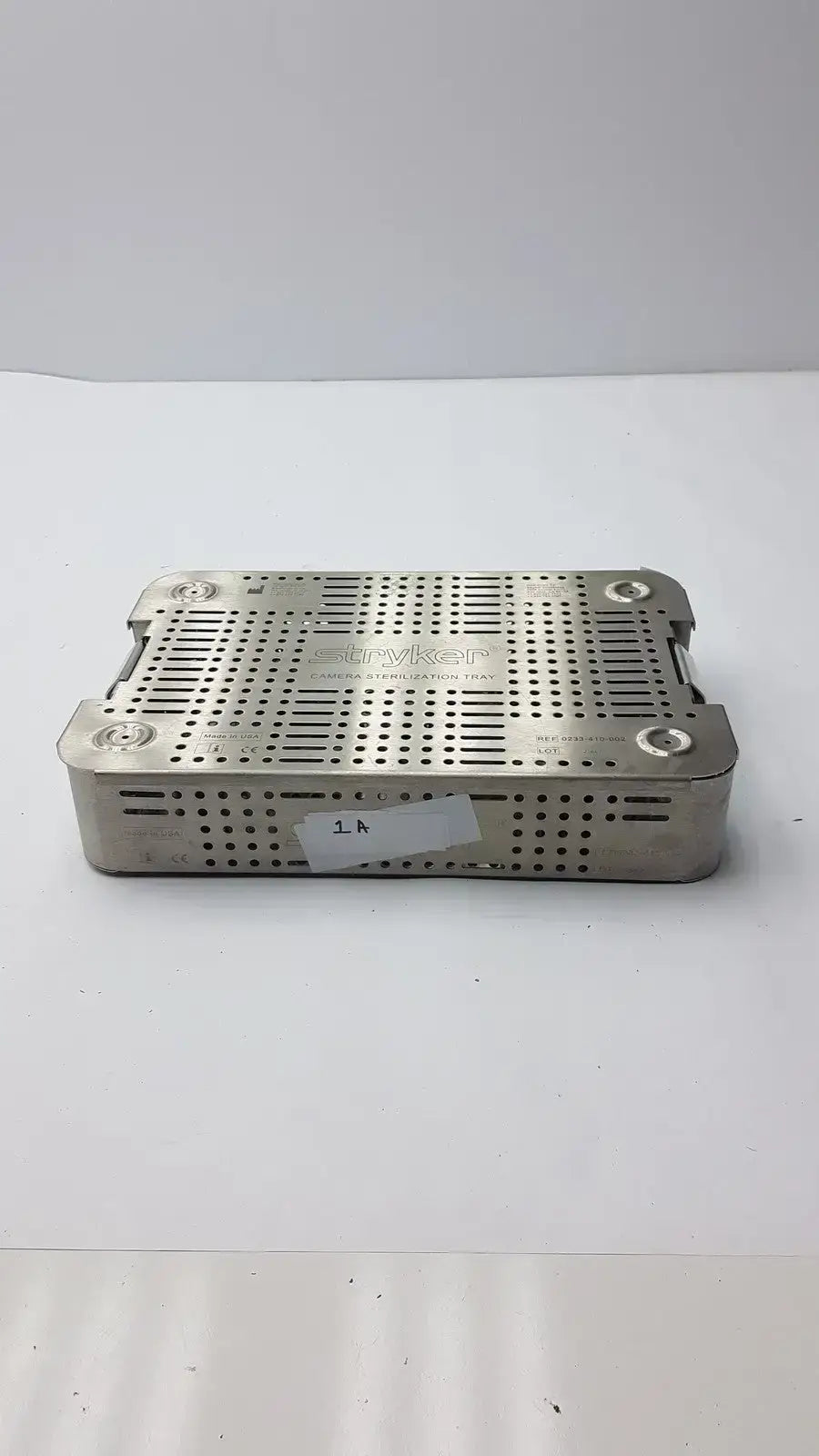 Stryker 0233-410-002 Camera Sterilization Tray Sterilization Tray, second-hand product photo 1