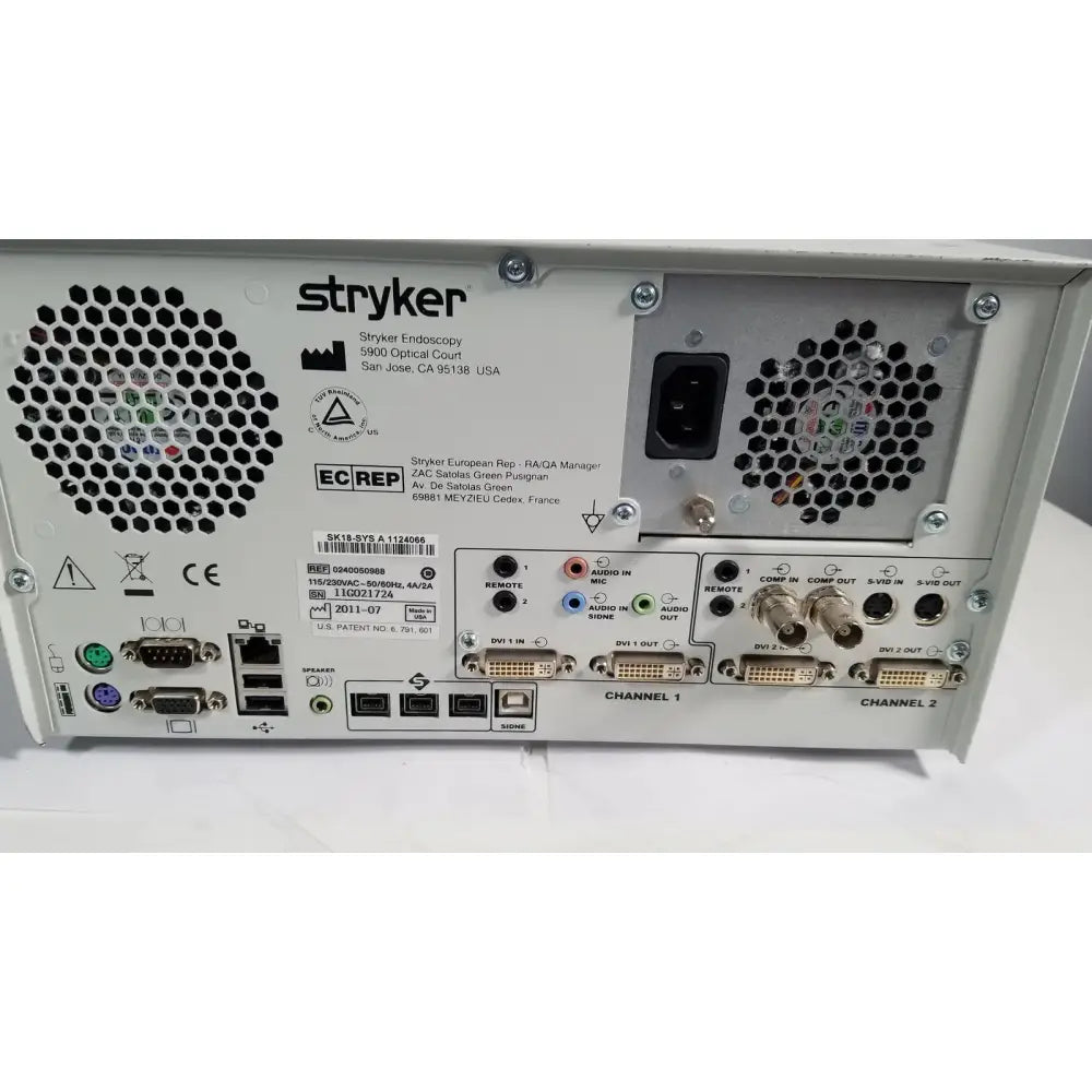 Stryker 0240050988 SDC Ultra HD Image Information Management System Image Management System, as-is (for parts) product photo 9