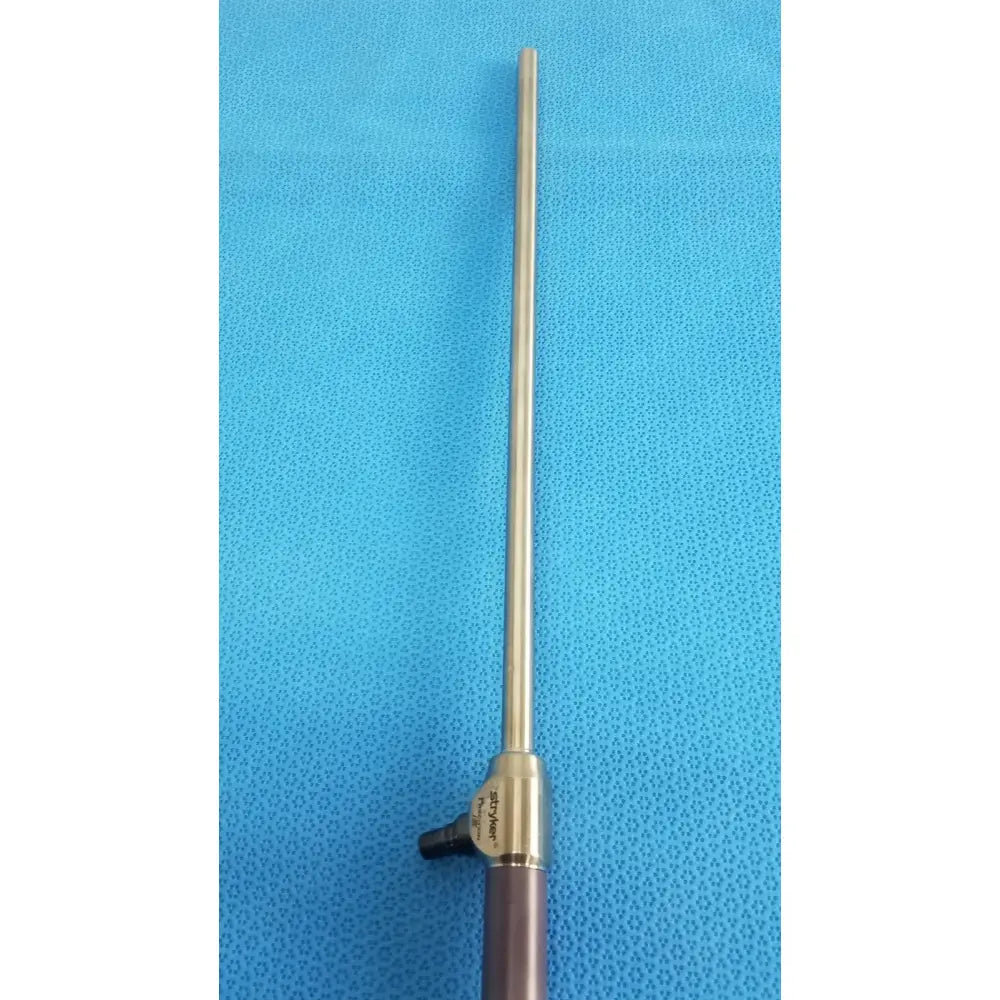 Stryker 0502-103-030 precision 10mm 0° autoclavable endoscope with sleek metallic shaft and textured grip