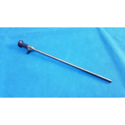 Stryker 0502-103-030 precision 10mm 30° autoclavable endoscope with purple handle and polished stainless steel shaft