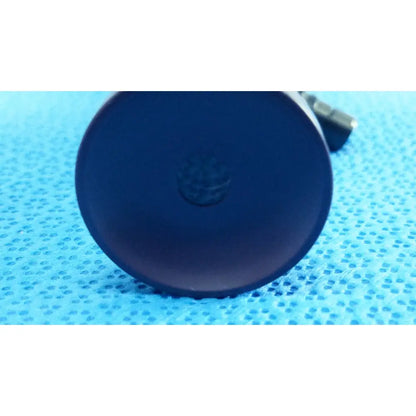 Dark blue circular precision 10mm 30° autoclavable endoscope with subtle embossed logo for medical use