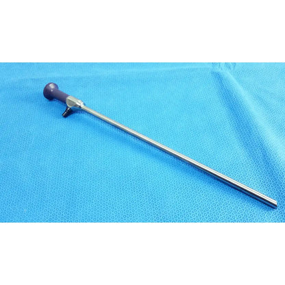 Stryker precision 10mm 30° autoclavable endoscope with purple handles stainless steel shaft and articulated joint