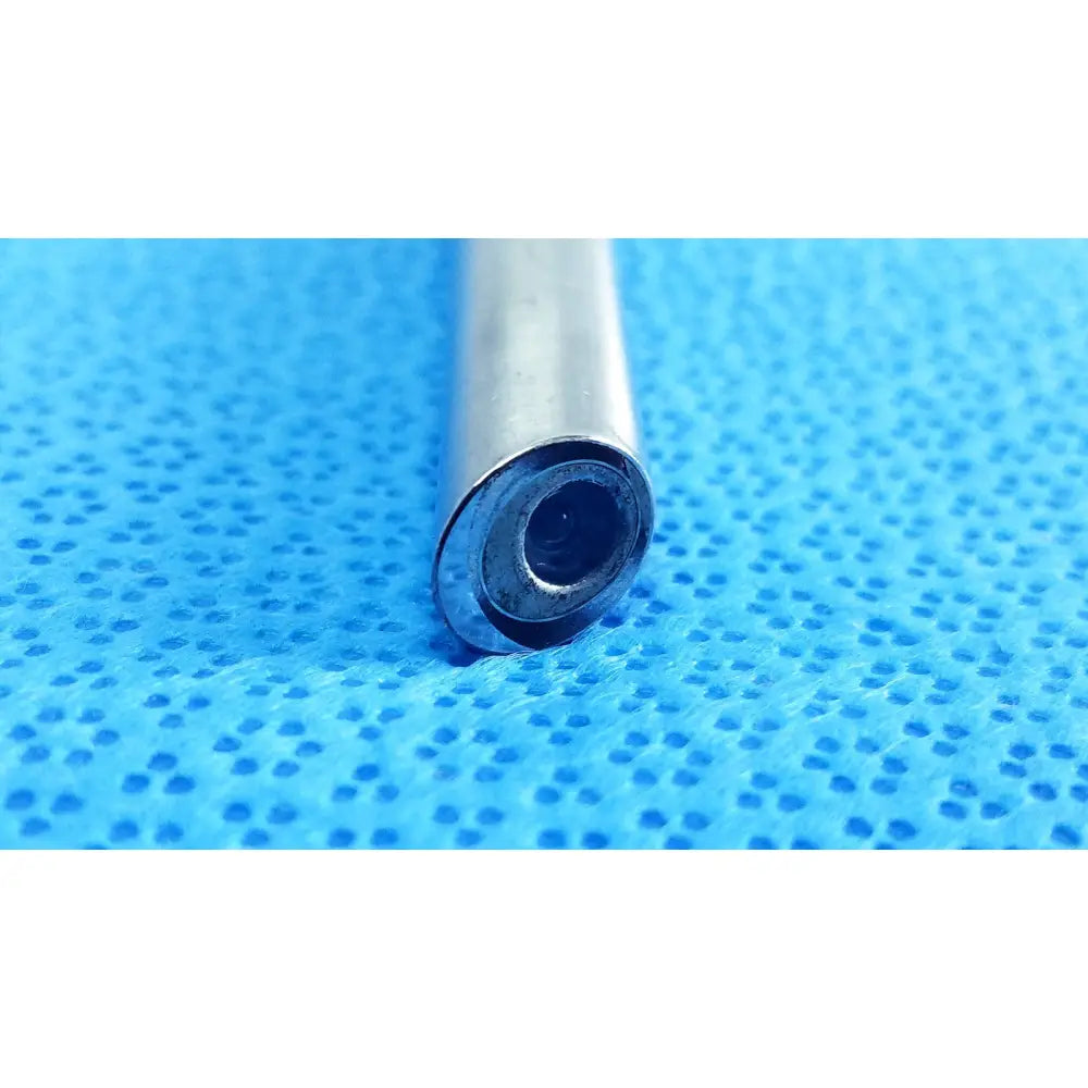 Silver-colored cylindrical precision 10mm 30° autoclavable endoscope with threaded end by Stryker