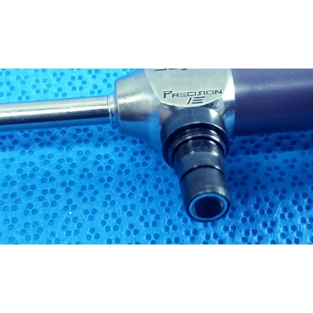 Silver and black steel stryker 5mm 0° autoclavable endoscope with precision 1e engraving for reuse medical use