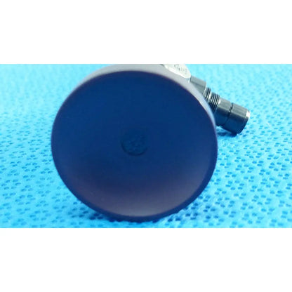 Dark blue circular silicone suction cup with metallic threaded connector for stryker 5mm 0° autoclavable endoscope reuse medical