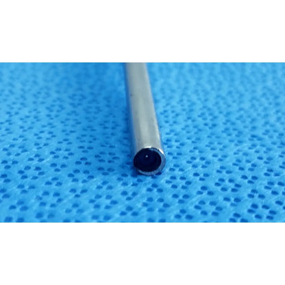 Stryker 0502-503-030 precision 5.5mm 0° autoclavable endoscope with polished silver finish and dark circular opening for reuse medical applications