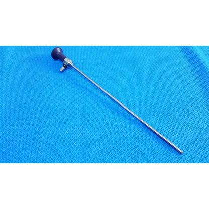Stryker 0502-503-030 precision 5.5mm 30° autoclavable endoscope with a dark purple ergonomic handle and metallic shaft