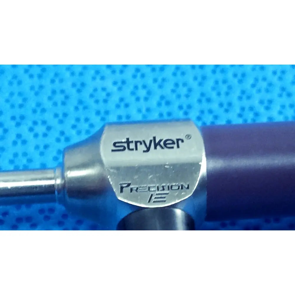 Stryker 0502-503-030 precision 5.5mm 30° autoclavable endoscope with metallic silver head and purple handle