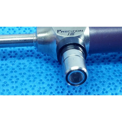 Stryker 0502-503-030 precision 5.5mm 30° autoclavable endoscope with metallic body and dark purple grip for reuse medical use