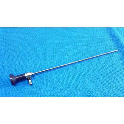 Stryker 0502-503-030 precision 5.5mm 30° autoclavable endoscope with purple handle and metallic shaft
