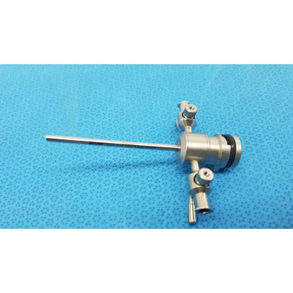Silver arthroscopic cannula speed-lock instrument with long slender shaft and multiple articulated joints by stryker