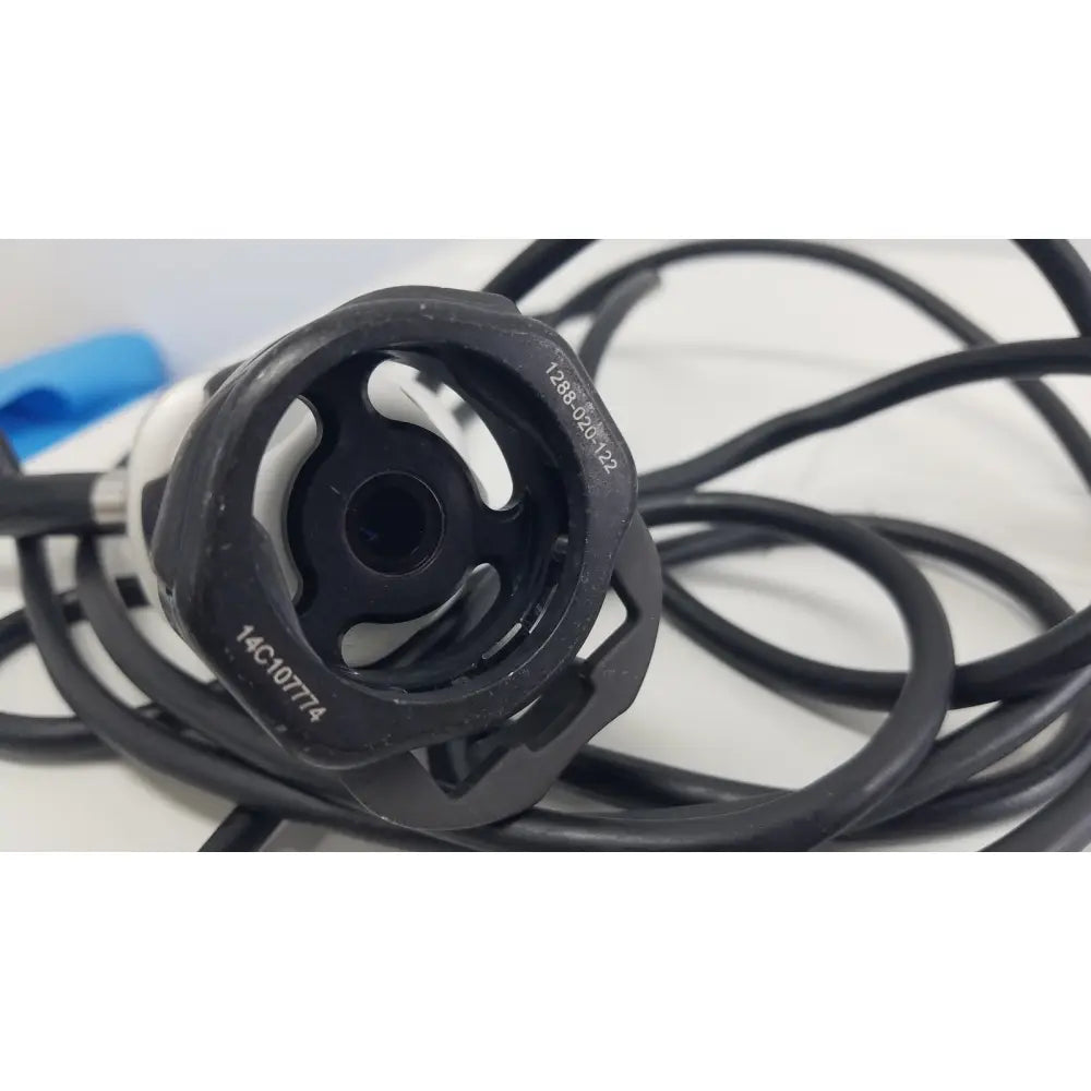 Black plastic camera head lens mount with engraved serial numbers for reuse medical Stryker 1488 HD camera system