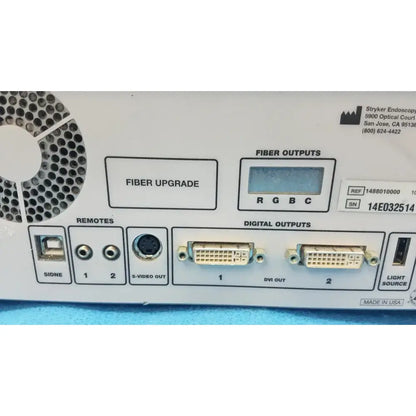 Stryker 1488 HD Endoscopy Camera System with 1488-210-105 & 1288-020-122 Console Endoscopy Camera System, second-hand product photo 12