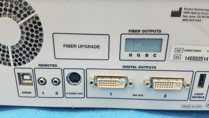 Stryker 1488 HD Endoscopy Camera System with 1488-210-105 & 1288-020-122 Console Endoscopy Camera System, second-hand product photo 12