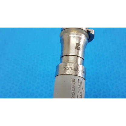 Silver metallic stryker 195q fiber optic endoscope with engraved model number for surgical and endoscopic illumination