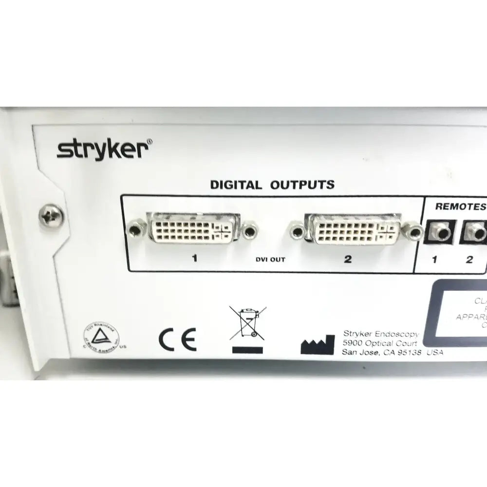 Stryker 21" Visionelect Falt Panel Monitor With High Defination Camera 1188 HD Surgical Video Monitor & Camera, as-is (for parts) product photo 4