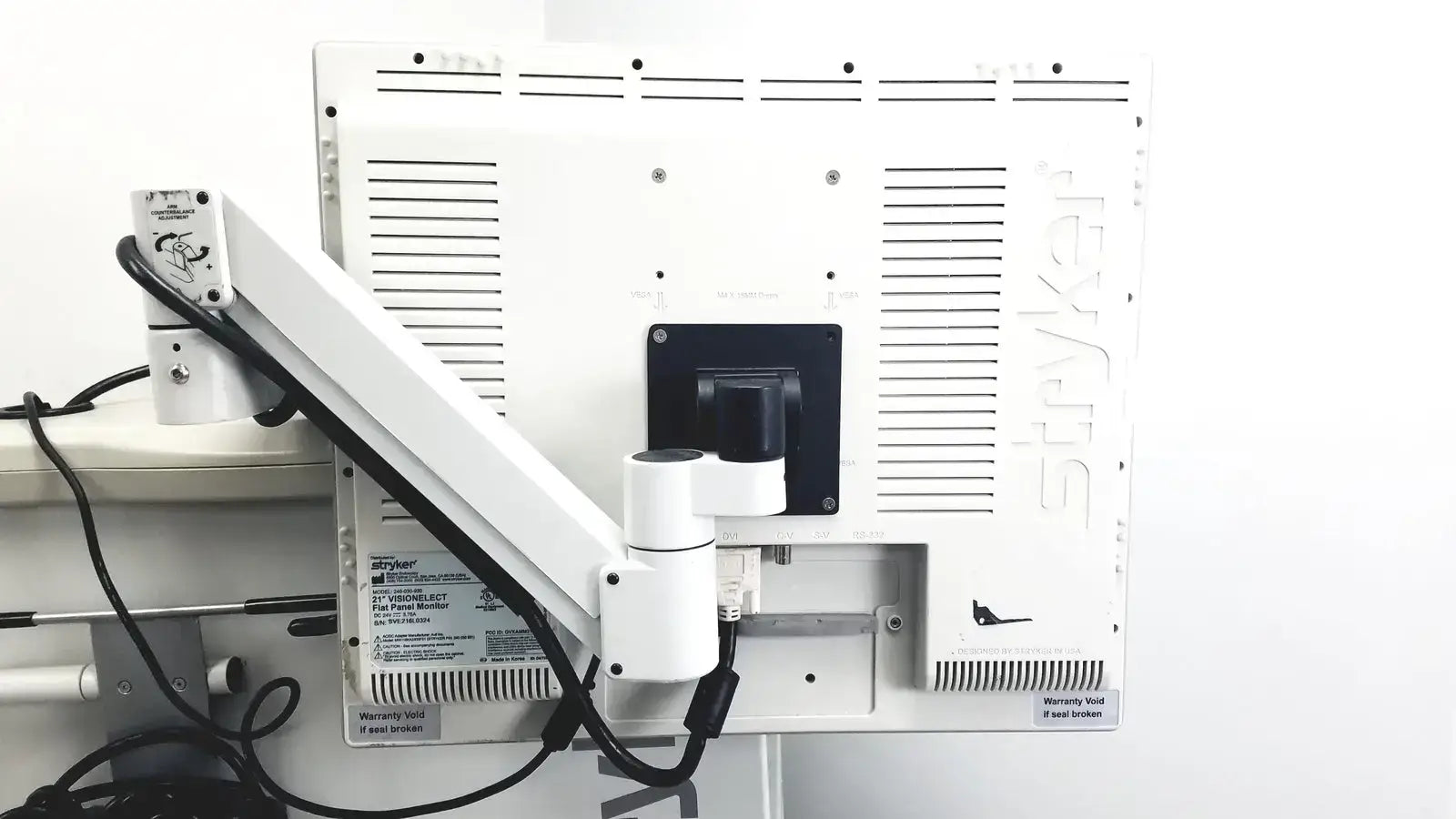 Stryker 21" Visionelect Falt Panel Monitor With High Defination Camera 1188 HD Surgical Video Monitor & Camera, as-is (for parts) product photo 10
