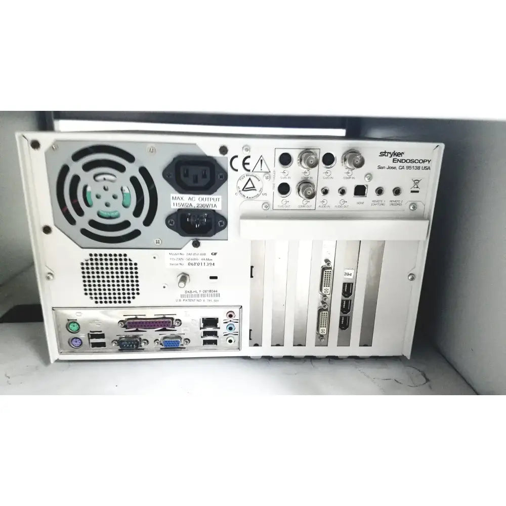 Stryker 21" Visionelect Falt Panel Monitor With High Defination Camera 1188 HD Surgical Video Monitor & Camera, as-is (for parts) product photo 9