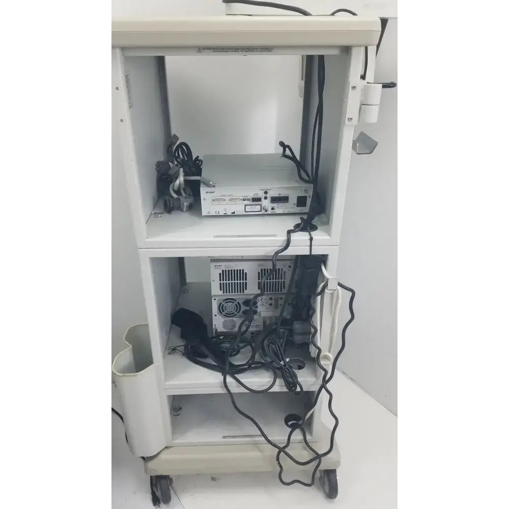 Stryker 21" Visionelect Falt Panel Monitor With High Defination Camera 1188 HD Surgical Video Monitor & Camera, as-is (for parts) product photo 2