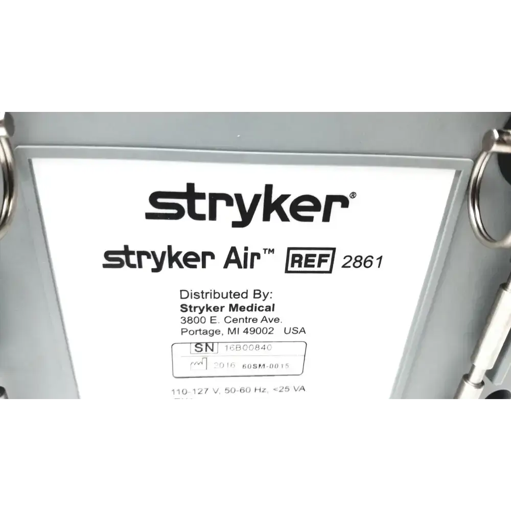 Stryker Air Stryker 2861 Air Pump SN-16B00840 Medical Equipment Part, second-hand product photo 7