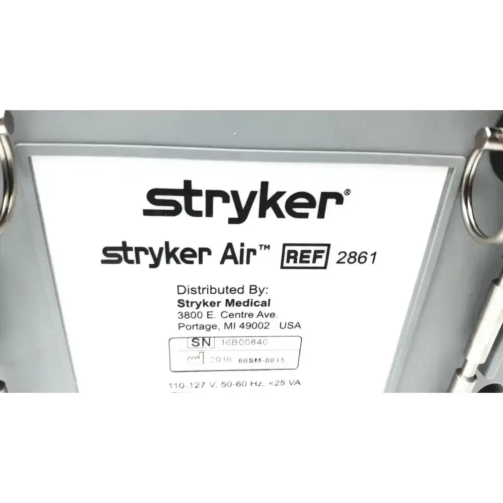 Stryker Air Stryker 2861 Air Pump SN-16B00840 Medical Equipment Part, second-hand product photo 7