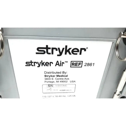 Stryker Air Stryker 2861 Air Pump SN-16B00840 Medical Equipment Part, second-hand product photo 7