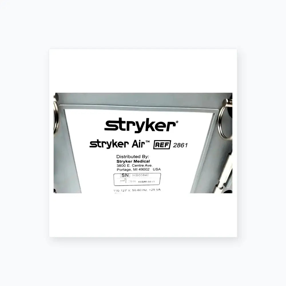 Stryker Air Stryker 2861 Air Pump SN-16B00840 Medical Equipment Part, second-hand product photo 7
