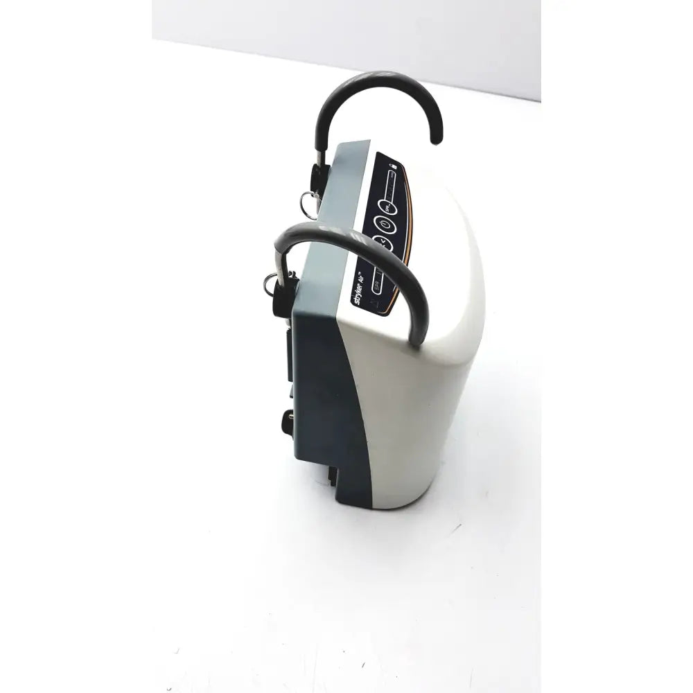 Stryker 2861 low air loss pump isoGel mattress system gray and black air loss pump with curved handle grips