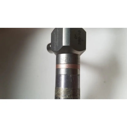 Silver metal torque wrench with engraved markings and copper band for Stryker 380-10 10mm 0 degree rigid laparoscope