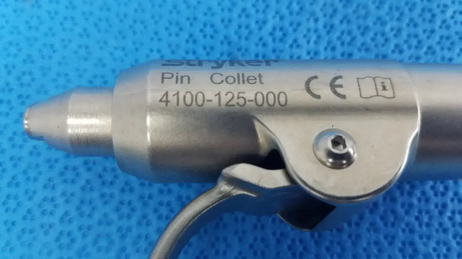 Stryker 4100-125-000 Adjustable Pin Collet Surgical Handpiece Accessory, second-hand product photo 7