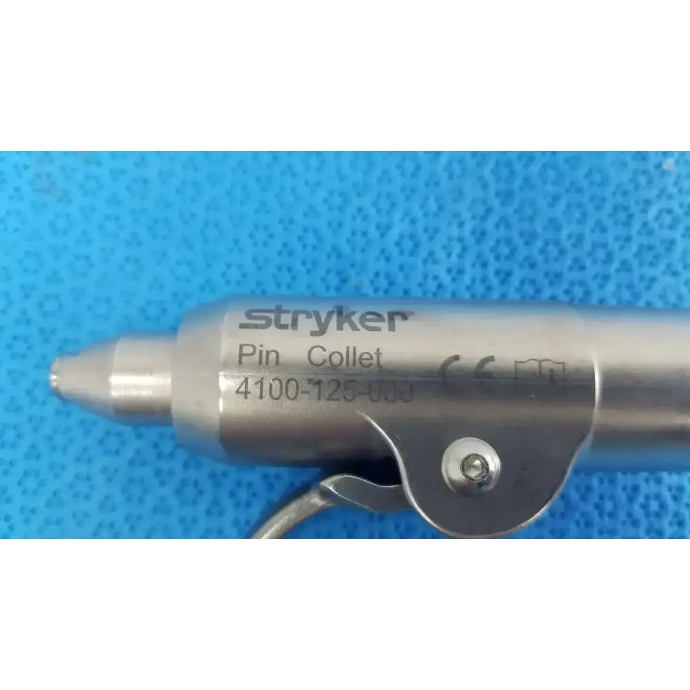 Stryker 4100-125-000 Adjustable Pin Collet Surgical Handpiece Accessory, second-hand product photo 6