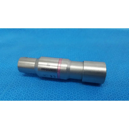 Stryker 4100-210-000 large reamer attachment in silver metallic with pink band and engraved serial number