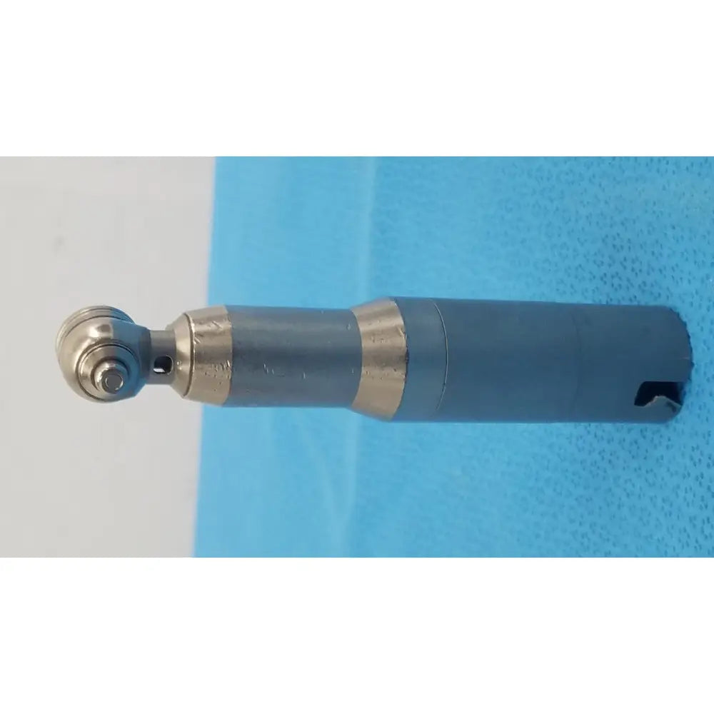 Stryker 4100-400 sagittal saw attachment in gray and silver with metallic accents for reuse medical orthopedic saws
