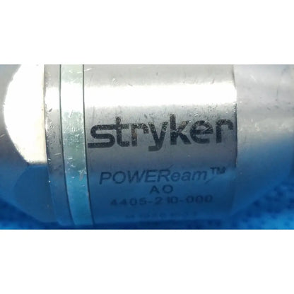 Silver metallic cylindrical medical device stryker poweream ao 4405-210-000 for reuse medical poweream large applications