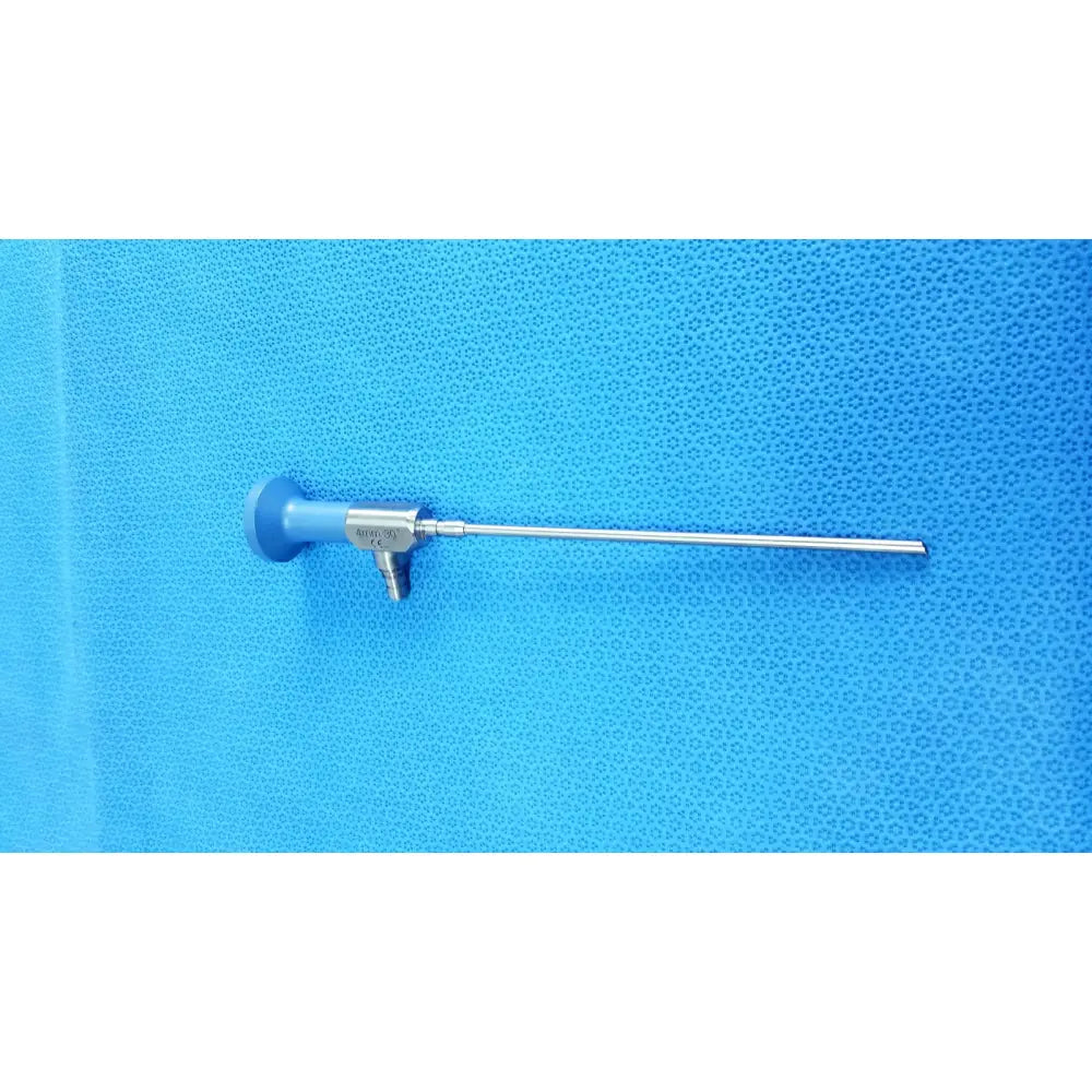 Blue-handled stryker ideal eyes 4mm 30° autoclavable endoscope with metallic shaft and articulated joint