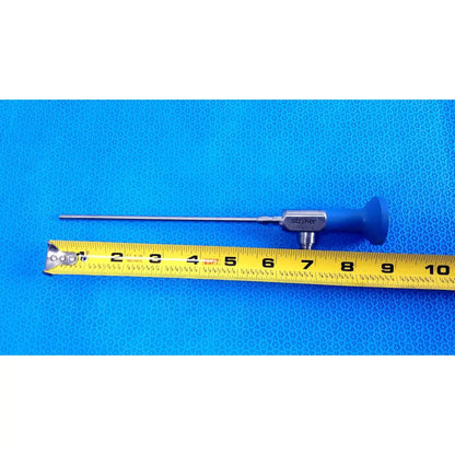 Blue-handled st autoclavable endoscope ideal eyes 4mm 30 degree by stryker for precise medical imaging