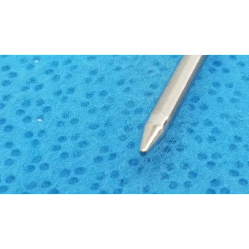Stryker 502-344-500 trocar surgical orthopedic needle with sharp pointed tip and polished metallic silver finish