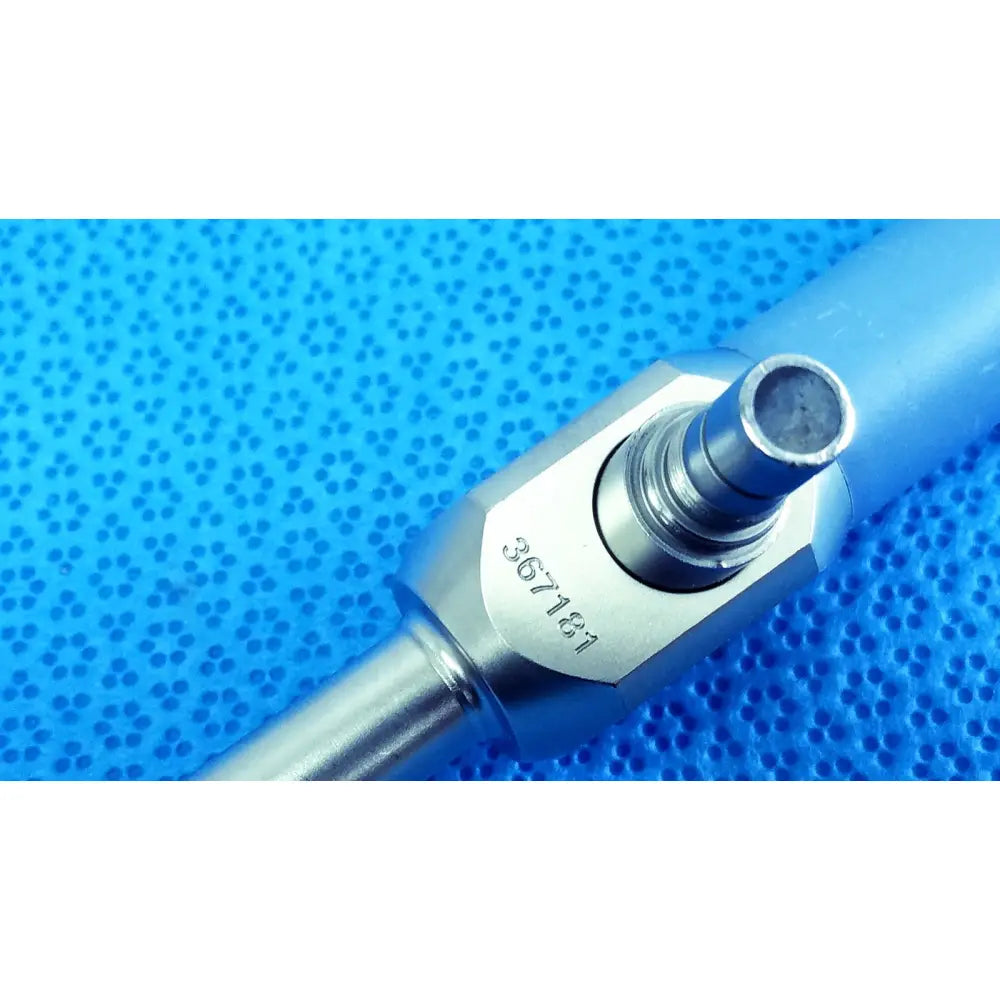 Silver metallic torque wrench with engraved serial number 367181 for stryker 10mm 0° autoclavable endoscope reuse medical use
