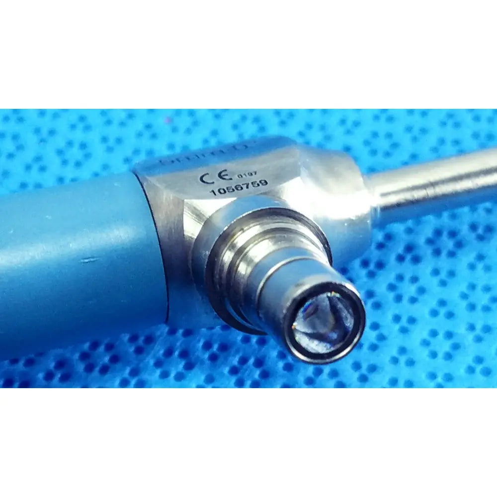 Blue and silver autoclavable stryker ideal eyes 5mm 0° endoscope with metallic connector for surgical use