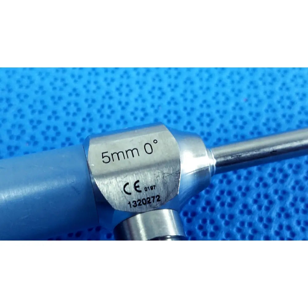 Silver ideal eyes 5mm surgical instrument with blue handle engraved 5mm 0° and ce marking for medical use
