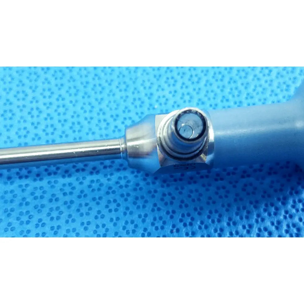 Silver and blue ideal eyes 5mm autoclavable endoscope with metallic shaft and ergonomic handle by Stryker