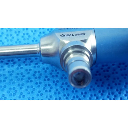 Blue and silver ideal eyes 5mm autoclavable endoscope with metallic housing by stryker model 502-539-010