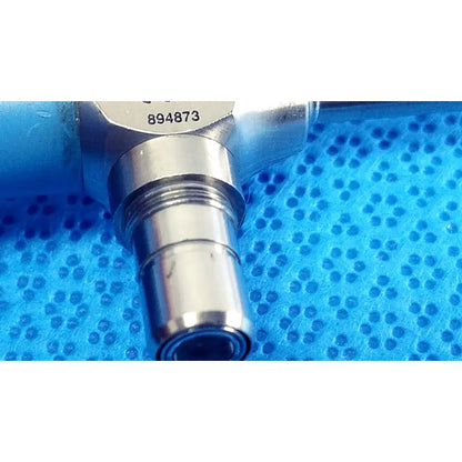 Silver metallic ideal eyes 5mm autoclavable endoscope with threaded connection and engraved serial number 894873