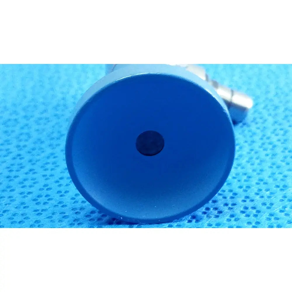 Blue cylindrical matte ideal eyes 5mm autoclavable endoscope with central black indentation by stryker